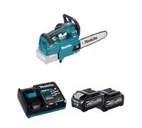 Tronçonneuse d'élagage 40V 25cm UC002GZ01 + 2 batteries BL4040 40V 4 Ah + chargeur rapide DC40RA MAKITA