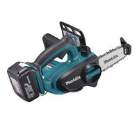 Tronçonneuse d'élagage à batterie 18V 2x5Ah Li-Ion guide 115mm - Makita - DUC122RTE