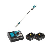 Tronçonneuse d'élagage sur perche 2x18V 30cm DUA300Z + 2 batteries BL1850B 18V 5 Ah + chargeur rapide DC18RC MAKITA
