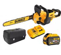 Tronçonneuse DeWALT 54V FLEXVOLT 45cm, 1 x batterie 9 Ah, mallette DCMCS574X1