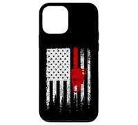 Tronçonneuse Drapeau américain Patriotique 4 Juillet arboriste bûcheron Coque pour iPhone 12 Mini