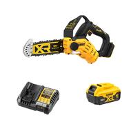 Tronçonneuse élagueuse 18V DCMPS520N-XJ + 1 batterie 18V 5 Ah + chargeur DEWALT