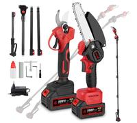 Tronçonneuse élagueuse à perche - ONEVAN - ONEVAN - 450W - Perche télescopique 104/151/198 cm - Tête 180°