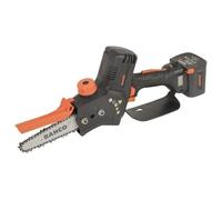 Tronçonneuse élagueuse - BAHCO - BCL15IB - Moteur brushless 600W - 3 batteries 21.6V - Coupe jusqu'à 110mm