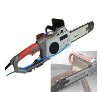 TronçOnneuse éLectrique Avec Pompe à Eau Et 2 ChaîNes/2 Guides-ChaîNes, DéCoupeuse Murale éLectrique Pour Granit/BéTon/Marbre, éQuipement Industriel De DéCoupe De BéTon(350)