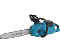 Tronçonneuse électrique, guide-chaîne 18 pouces, puissance 9980W, réglage de la chaîne sans outil, pas de batterie