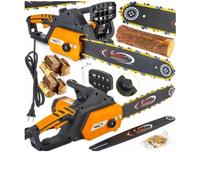 Tronçonneuse Électrique MAGNUM 2950W - 40 cm - Kit avec 2 Chaînes + 2 Guides - J
