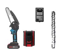 Tronçonneuse électrique, portable, une main, 6in 2 batterie EU Set1