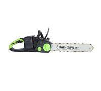 Tronçonneuse électrique sans fil 40V avec moteur brushless, guide-chaîne 40 cm, 2 batteries et double chargeur, scie à chaîne à batterie pour bois et élagage