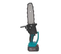 Tronçonneuse électrique sans fil de 20,3 cm avec 2 batteries de 21 V 4,0 Ah, poids léger, idéale pour la coupe du bois, l'élagage d'arbres et les projets de bricolage