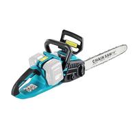 Tronçonneuse électrique sans fil pour batterie Makita 18 V, 42 V (21 V x 2), moteur électrique sans balais, longueur de coupe de 41 cm, puissante, pour le travail du bois et le jardin