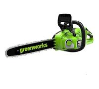 Tronçonneuse - GREENWORKS - 14-Pouces - Moteur Sans Balais - Graisseur Automatique - 3,7 kg
