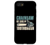 Tronçonneuse Mon Genre de Brosse à Dents Tronçonneuse Coque pour iPhone SE (2020) / 7/8