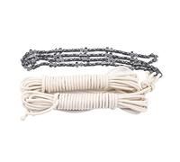 Tronçonneuse Portable Scie à chaîne manuelle 48 avec corde Scie à main d'extérieur élaguer Scie à arbre 65 acier manganèse Double face Tronçonneuse