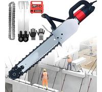 Tronçonneuse Portative sans Balais, Scie à Béton, Scie à Métaux 35 Cm/48 Cm, Rainureuse Murale électrique, avec Système Anti-poussière Alimenté par Eau., 7800w