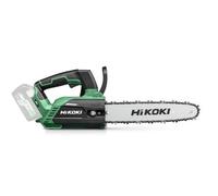 Tronçonneuse sans balais HIKOKI 36 V avec poignée supérieure et lame de scie de 300 mm pour l'élagage professionnel des arbres CS3630DCW4Z