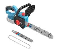 Tronçonneuse sans fil 12" pour Makita 18 V, 8000 tr/min, 1000 W, sans brosse, lubrificateur automatique, tronçonneuse électrique pour le jardinage, l'élagage des branches, la coupe du bois (sans