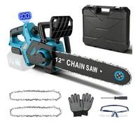 Tronçonneuse sans fil 30 cm, compatible Makita 18V, sans batterie, pour bois et jardin