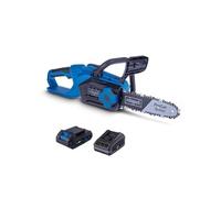 Scheppach Tronçonneuse sans fil C-CS254-X – Coupe 20 cm, guide 25,4 cm – 20V IXES 2Ah + chargeur