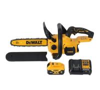 Tronçonneuse sans fil Dewalt 18 V, 30 cm, 1 batterie Li-Ion XR 5,0 Ah DCMCS565P1