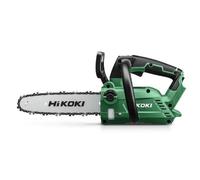 Tronçonneuse sans fil HIKOKI 18 V avec poignée supérieure et guide-chaîne de 250 mm pour l'élagage professionnel des arbres CS1825DCW4Z