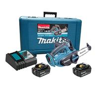 Makita DUC122RTE Tronçonneuse d'élagage 11,5cm, Li-on LXT (2x5Ah/18V)