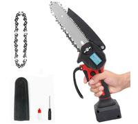 Tronçonneuse sans fil, mini tronçonneuse 6'' , pour la coupe des branches(sans batterie), compatible avec la batterie Einhell