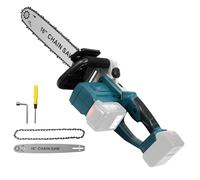 Tronçonneuse sans fil pour Makita 18 V batterie, 36 V (2 x 18 V) tronçonneuse électrique avec moteur sans balais de 3000 W, longueur de coupe de 41 cm, huile automatique, pour bois de chauffage et