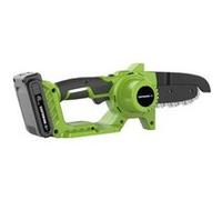Tronçonneuse sans fil - VENTEO - Légère/maniable - Pour bricolage/coupe/élagage - Outils de jardin rechargeable sur batterie 20V G