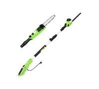 vidaXL Tronçonneuse/Taille-haie à perche télescopique 25/41cm 710/550W