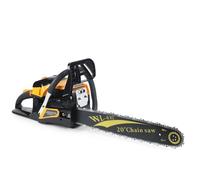 Tronçonneuse thermique 2800W - FIANAO - moteur 63cc - guide 50 cm - 8500 tr/min - lubrification auto - poignée anti-vibration