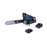Scheppach Tronçonneuse PCS56E – Moteur 2 temps 3,1 CV – Guide ProCut 51 cm – Batterie & chargeur