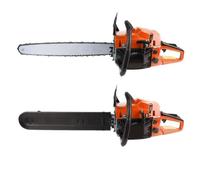 Tronçonneuse thermique - JEOBEST - 50cm - 2600W - 58CC - 2 chaînes - Orange
