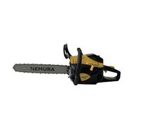 Nemura Tronçonneuse Thermique avec Guide de 45 cm - avec Moteur Motocylindre à Essence de 52 cm3 - Pompe à Huile Automatique avec Graisseur - Professionnel et Bricoleur - Marque française