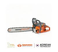 Tronçonneuse thermique professionnelle 54,6cc 3,3cv guide 50 cm anti vibration DAEWOO DCS5820