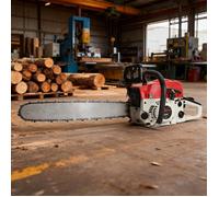 Tronçonneuse thermique professionnelle puissance élevée coupe rapide bois dur idéale bûcheronnage et élagage performances