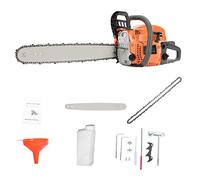 TronçOnneuse Thermique,Tronconneuse Thermique,58CC 20 Pouces Essence Scie à ChaîNe Multifonction Haute Puissance Pneumatique Convient Pour Le Traitement Quotidien Des Outils De Coupe