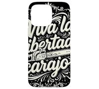 Tronçonneuse Viva la Libertad Carajo Reformer Coque pour iPhone 15 Pro Max