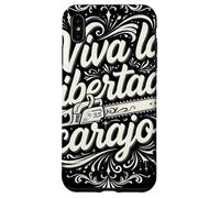 Tronçonneuse Viva la Libertad Carajo Reformer Coque pour iPhone XS Max