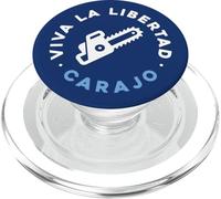 Tronçonneuse Viva la Libertad Carajo, Reformer, Freedom PopSockets PopGrip pour MagSafe