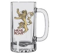 Trône De Fer - Chope En Verre House Lannister Hear Me Roar