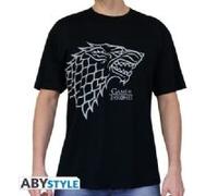 Trône De Fer - T-Shirt Noir Stark Taille S