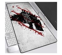 Trône Jeu Tapis De Souris 800 X 300Mm, Surface De Texture Lisse Mousepad, Meilleure Expérience De Précision, Base De 3 Mm D'Épaisseur, pour Ordinateurs Portables, Pc, K