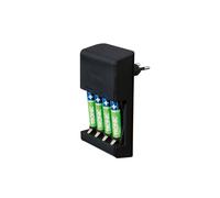 TRONIC® Chargeur de piles AA et AAA
