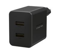 TRONIC® Chargeur mural Dual, 30 W (noir)