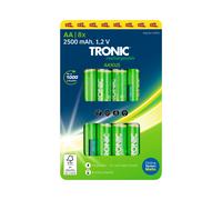 TRONIC® Piles AA ou AAA Accu Ni-MH Ready 2 Use, 1,2 V, 8 pièces (AA)