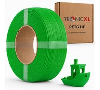 TRONICXL 1 kg de filament PETG-HF pour imprimante 3D Bambu Lab compatible avec Bambulab Bobine vide (avec encoche ) AMS AMS2 P2S, H2D, H2S, X1C, P1S, A1, P1P, A1 mini (vert)