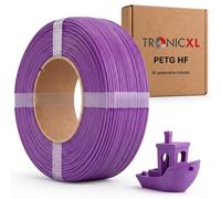 TRONICXL 1 kg de filament PETG-HF violet compatible avec imprimante 3D Bambu Lab compatible avec Bambulab Bobine vide (avec encoche ) AMS AMS2 P2S, H2D, H2S, X1C, P1S, A1, P1P, A1 mini