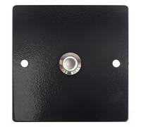 TronicXL Anthracite Sonnette LED Blanc Avec Éclairage Designer Plaque Maison Alu