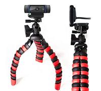 TronicXL Aukey Trépied 1 W pour webcam compatible avec Logitech C920 Brio 4K C925e C922x C922 C930e C930 C615 Appareil photo Microsoft Studio Live Zoom Call Accessoires Home Office Bureau Support